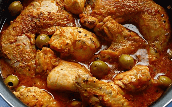 pollo en salsa