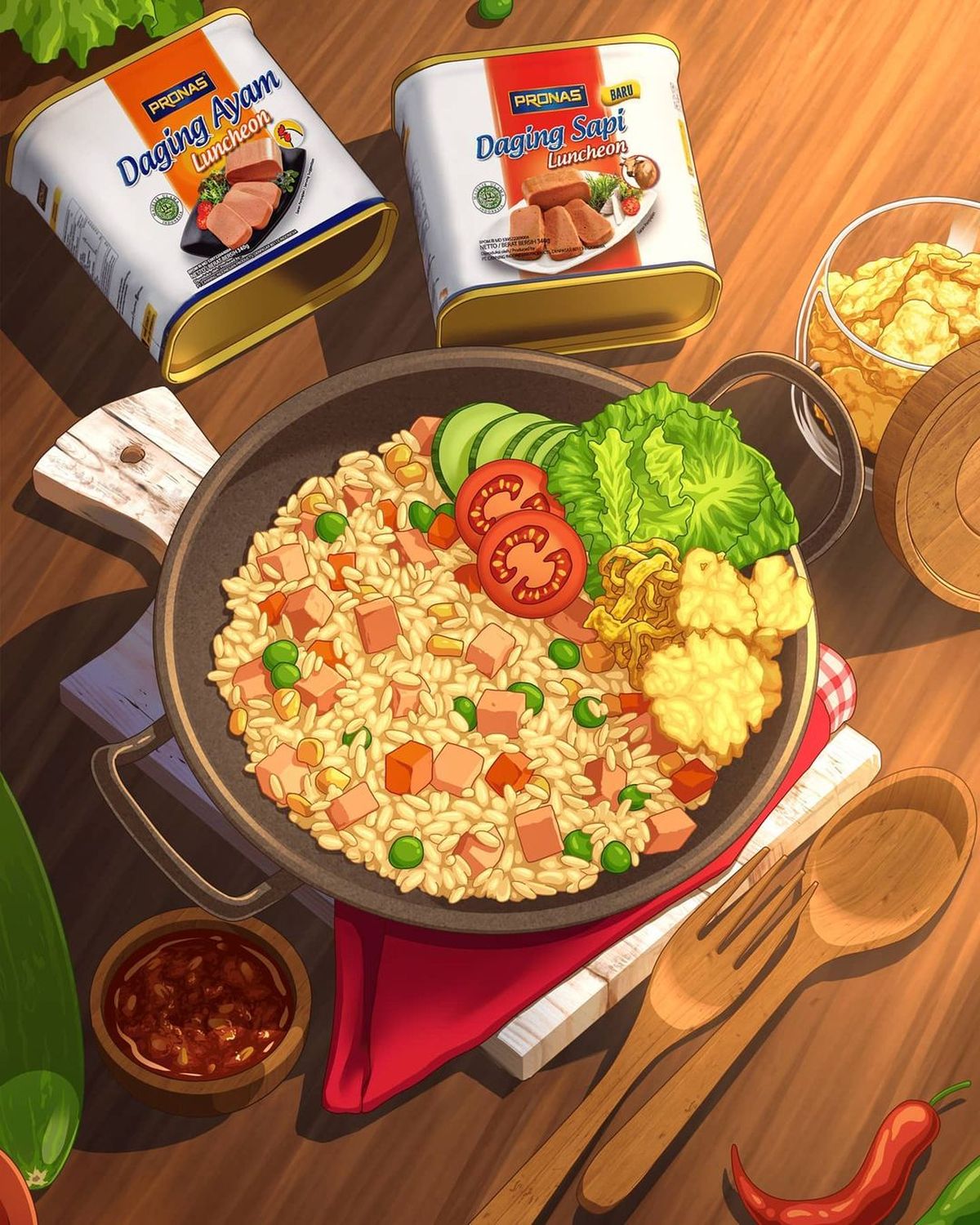 Masakan rumahan yang enak
